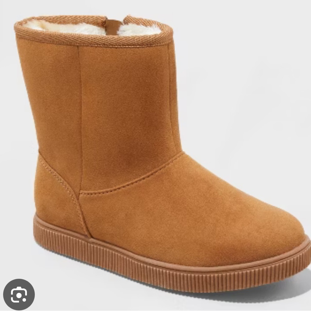 Brown Suede Boots
